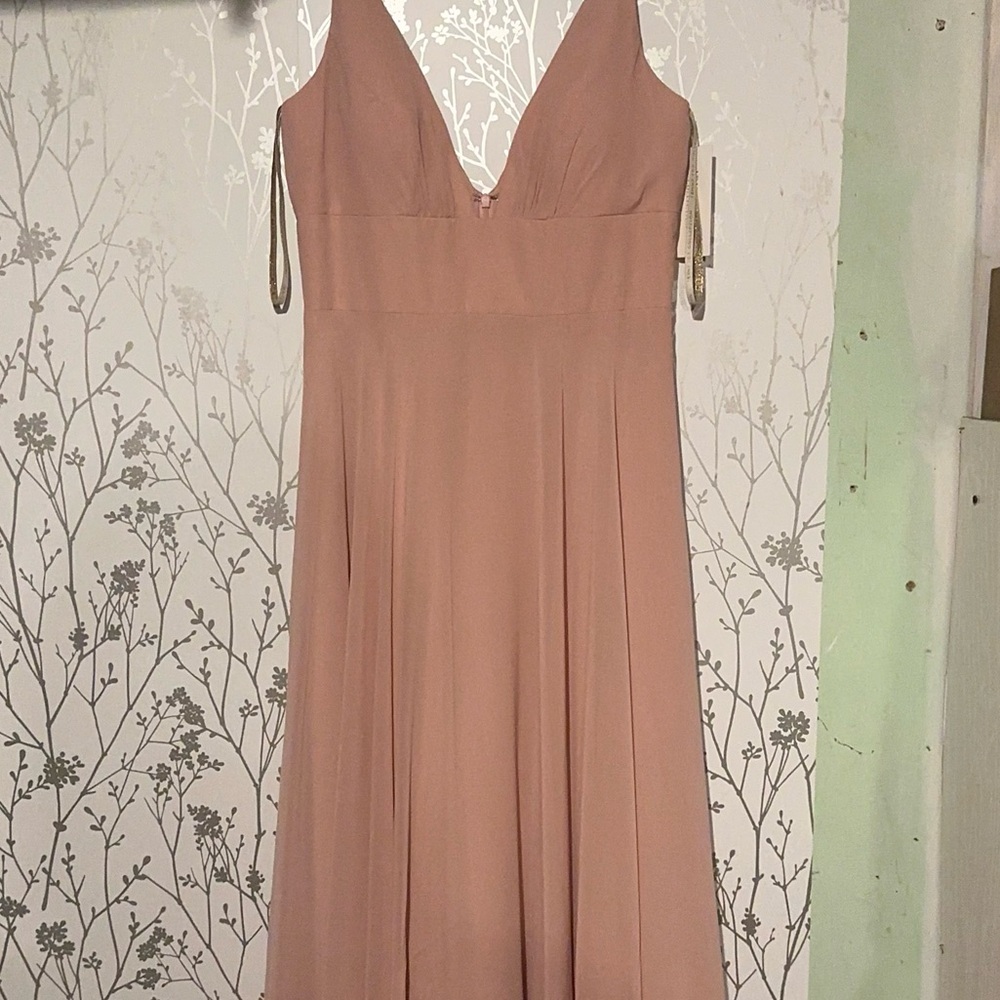 Jenny Yoo Pink Bridesmaid Dress